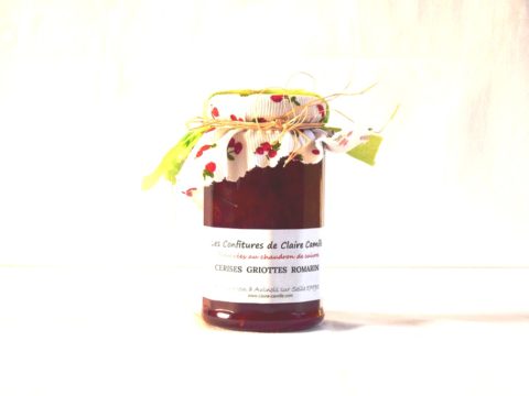 Confiture Cerises romarin