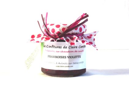 Confiture Framboises violette