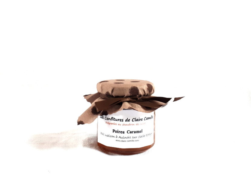 Confiture de poires au caramel