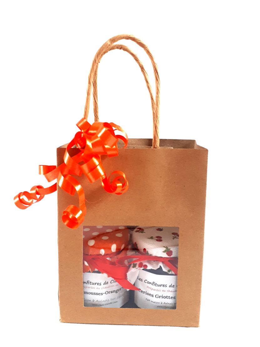 Emballage cadeau 135g confiture